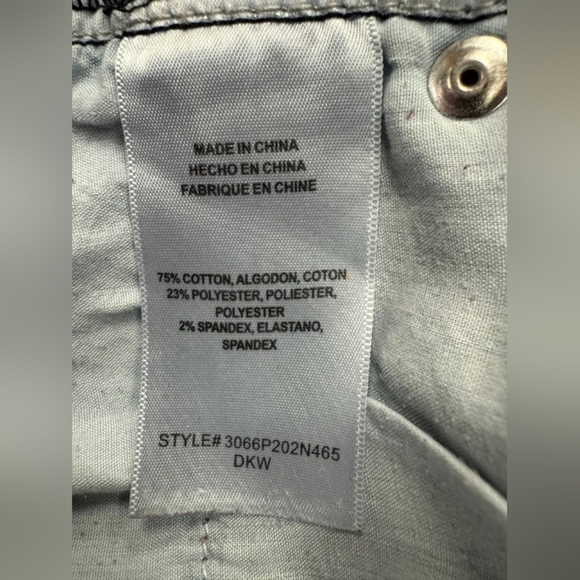 Bebe Jean EUC Denim Dark Wash Size 30 - Picture 11 of 11